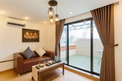 Appartement une chambre avec balcon — Amory Aparthotel Nguyen Trai